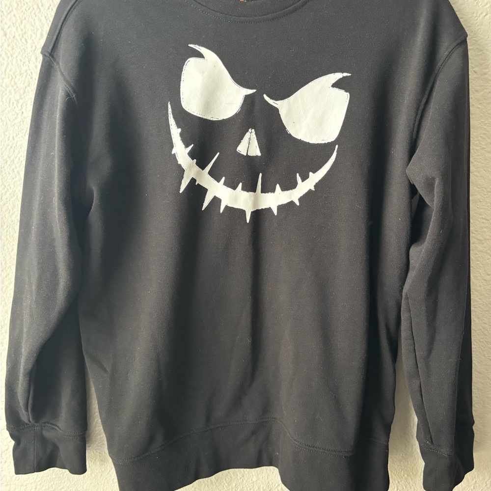 Black Graphic Men’s Sweater Halloween